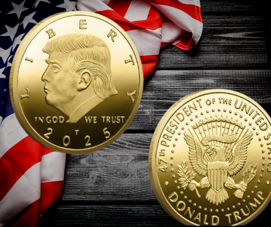 NEW 2025 TRUMP LIBERTY COIN - THE KEY TO SUCCESS