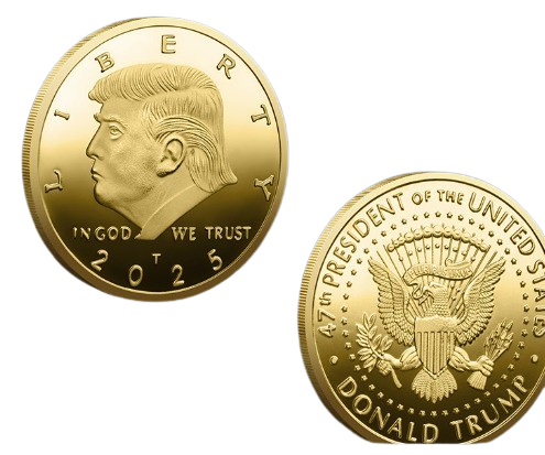 NEW 2025 TRUMP LIBERTY COIN - THE KEY TO SUCCESS