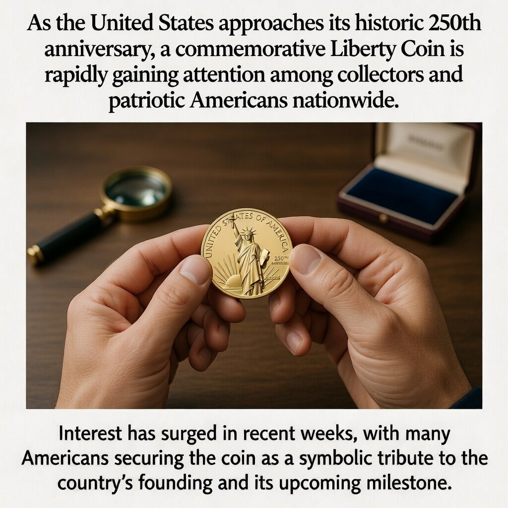 1776 Liberty Coin Ahead of America’s 250th Anniversary